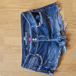 Almost famous jean shorts